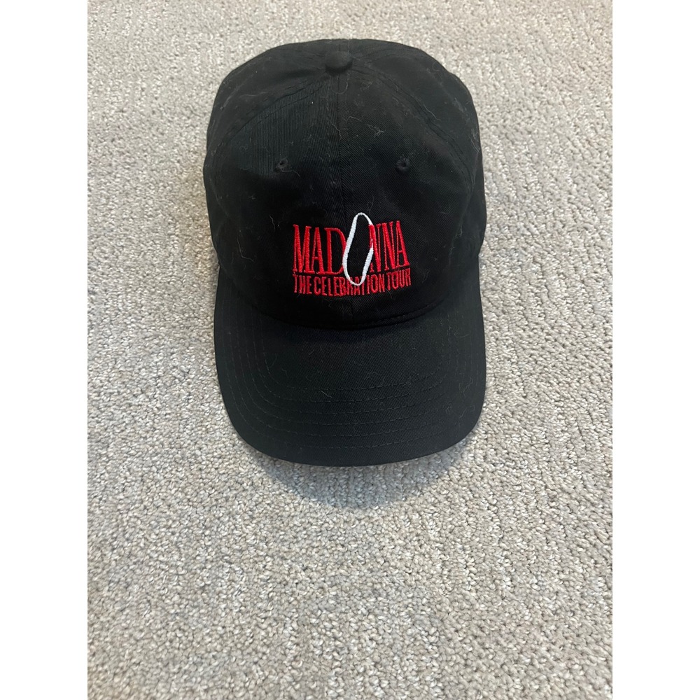 Madonna The Celebration Tour Black Embroidered Baseball Hat Concert Merch Otto